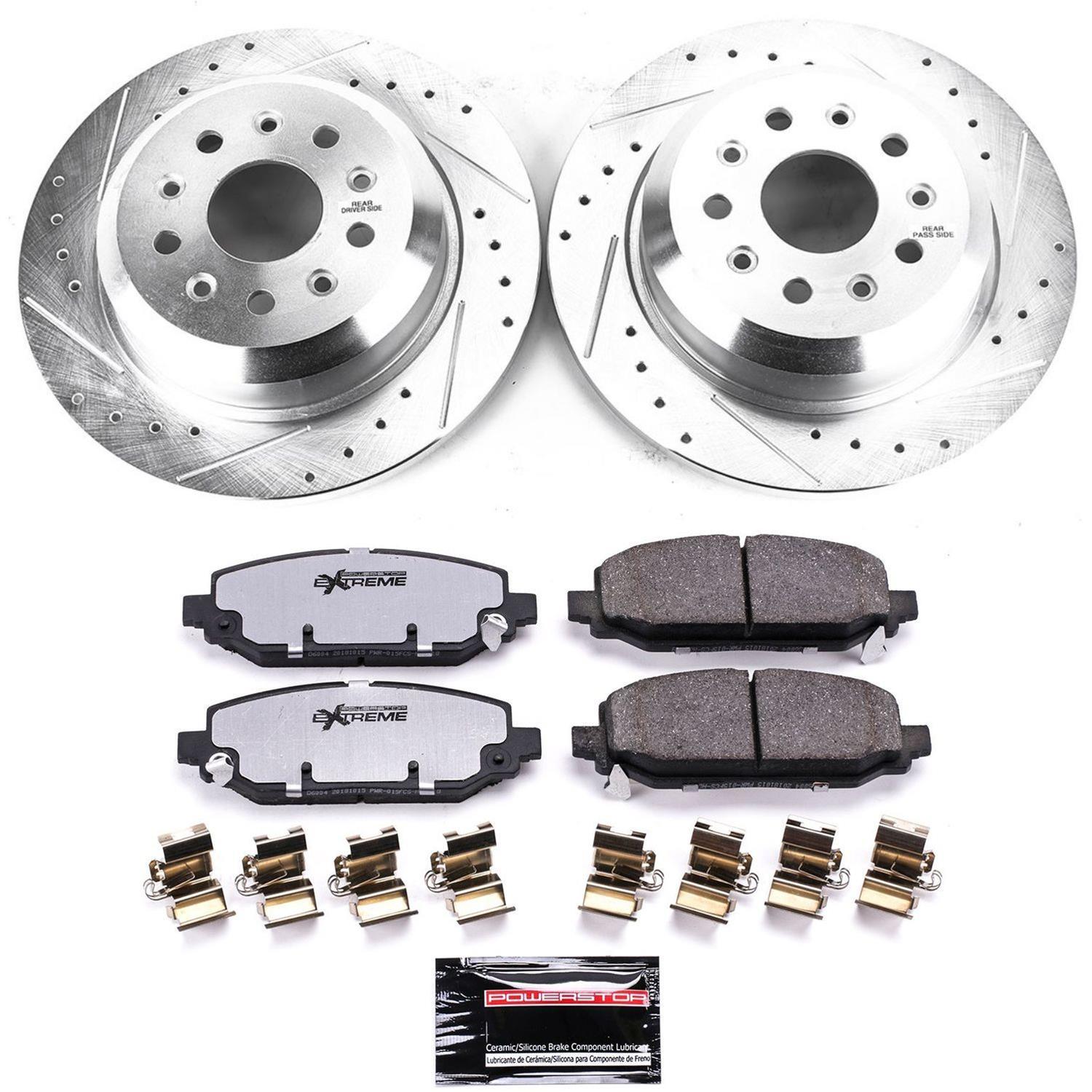 PowerStop K7942-36 PowerStop Z36 Truck and Tow Brake Upgrade Kits - Zander Auto Parts
