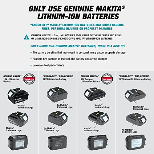 Makita XBU02PT1 Cordless Blower Batteries - Zander Auto Parts