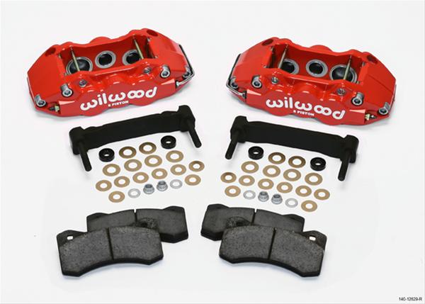 Wilwood Disc Brakes 140-12629-R Wilwood AERO6 Radial Mount Caliper Kits - Zander Auto Parts