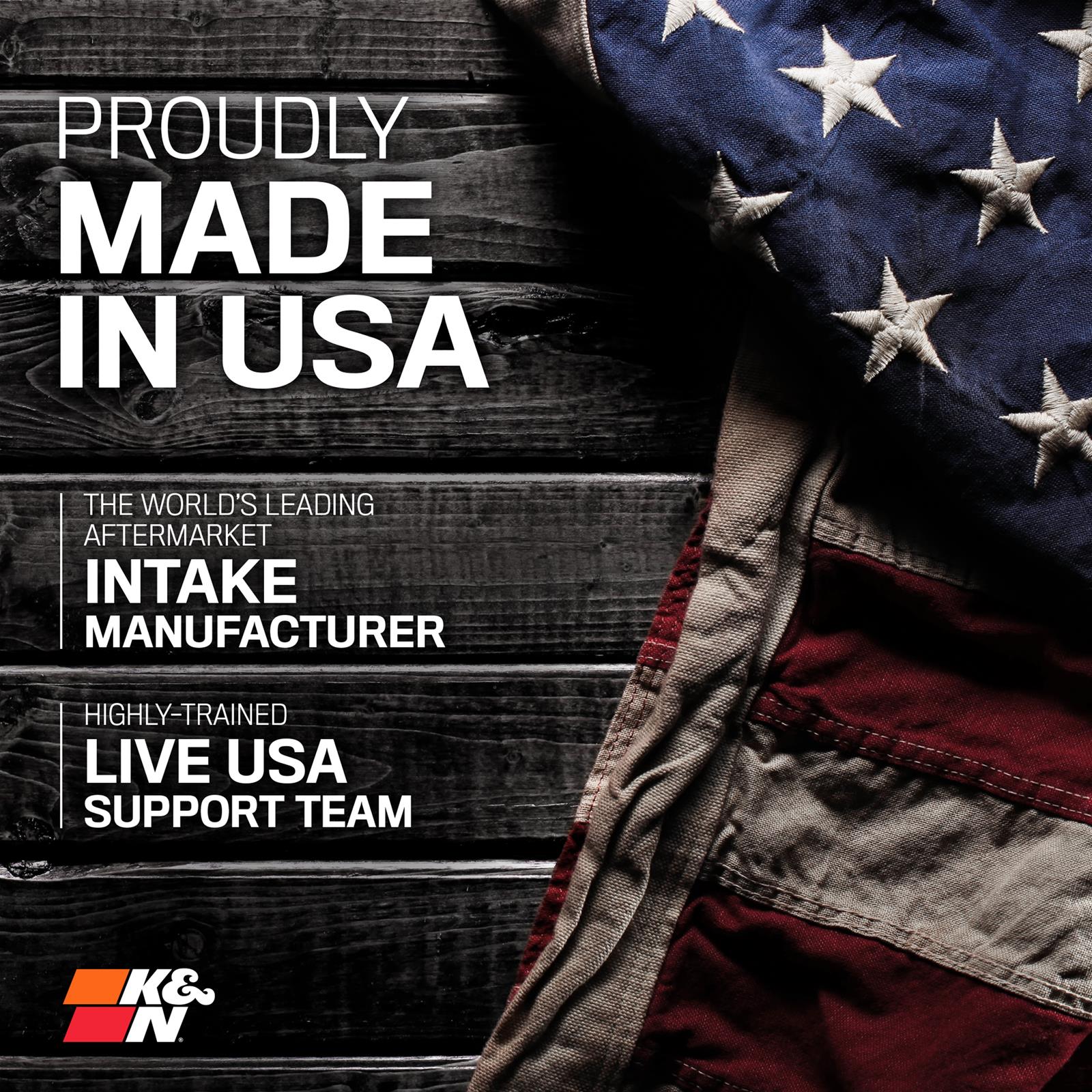 K&N 57-3010-1 K&N 57 Series FIPK Cold Air Intake Kits - Zander Auto Parts