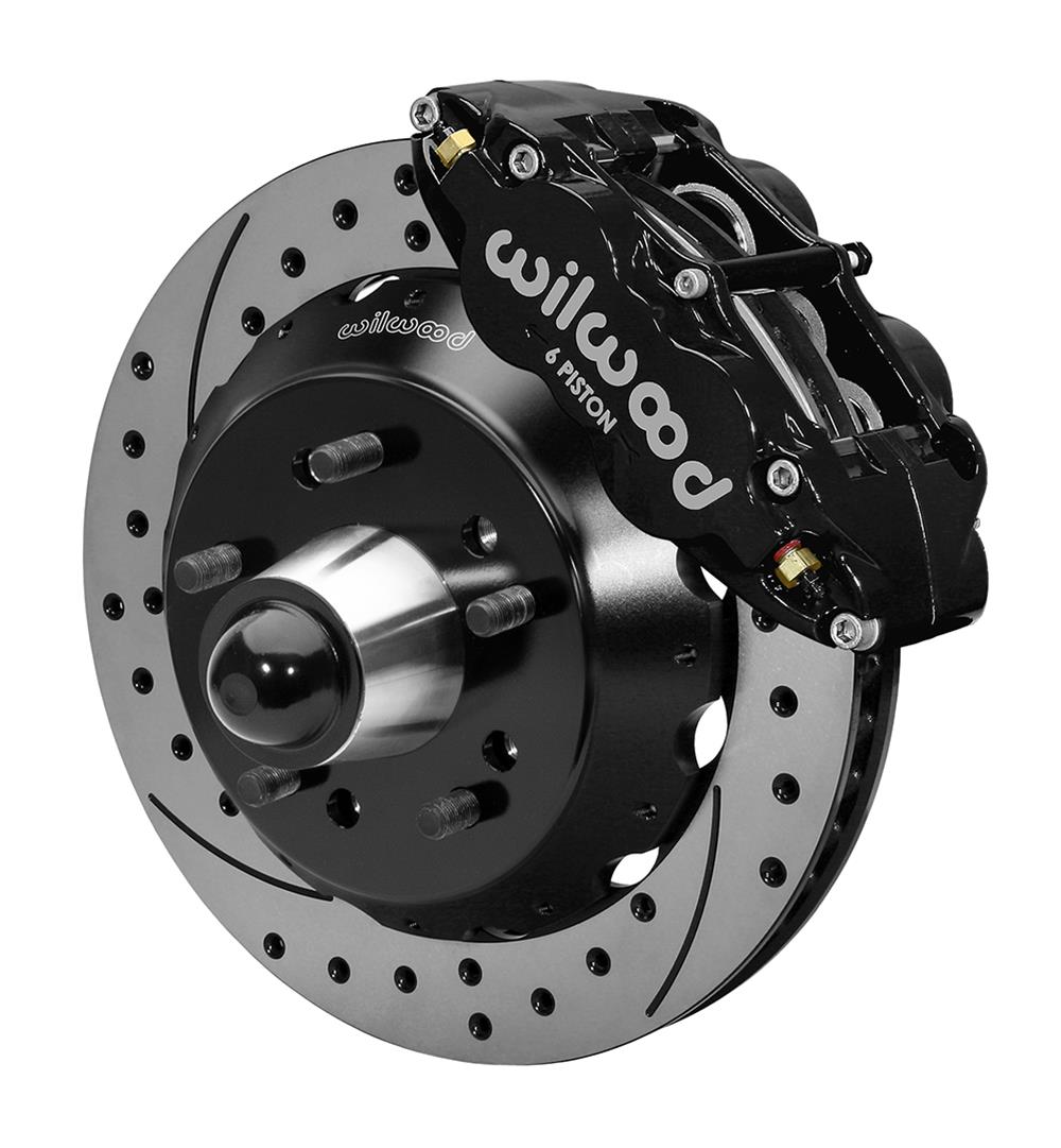 Wilwood Disc Brakes 140-10776-D Wilwood Forged Narrow Superlite 6R Big Brake Front Brake Kits - Zander Auto Parts