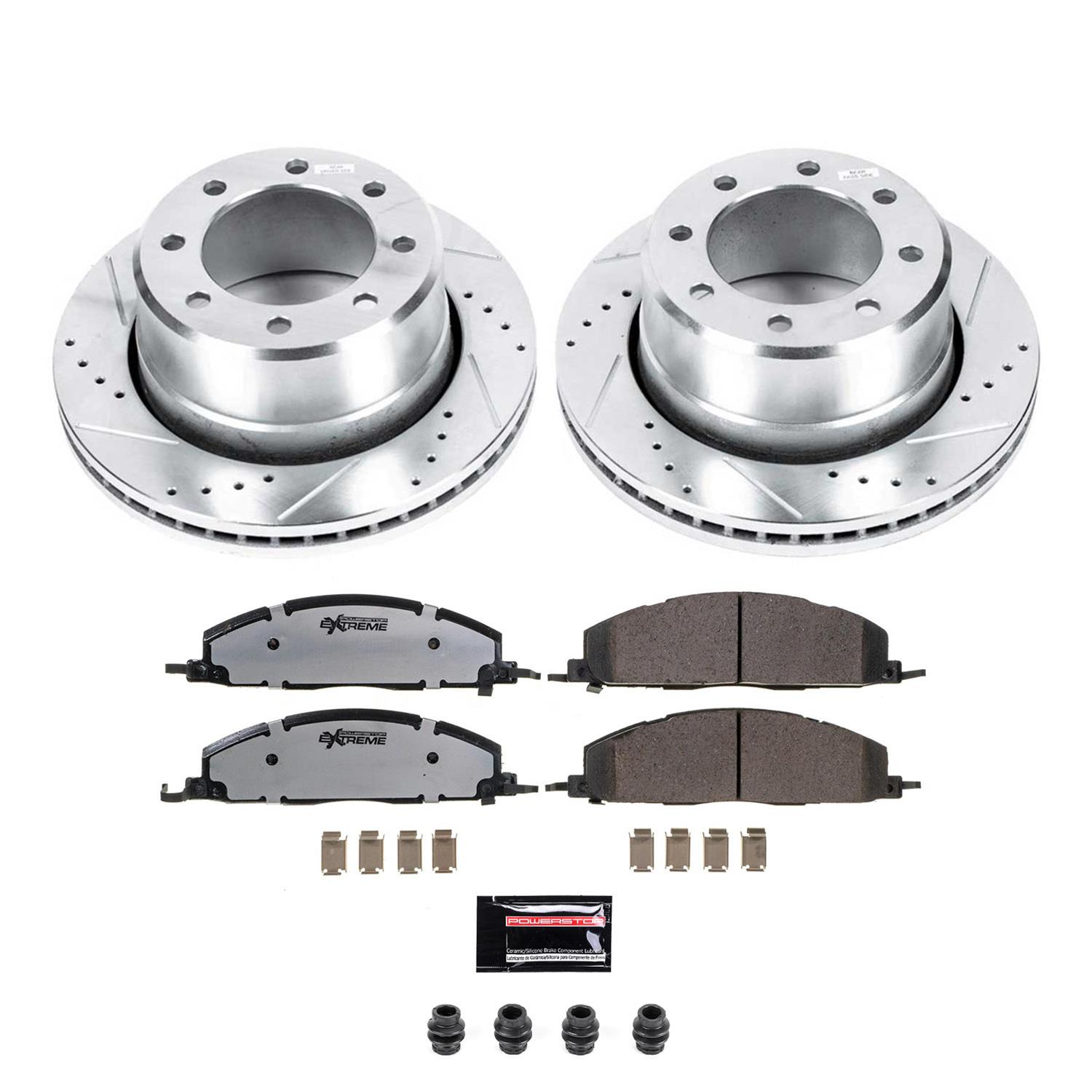 PowerStop K5487-36 PowerStop Z36 Truck and Tow Brake Upgrade Kits - Zander Auto Parts