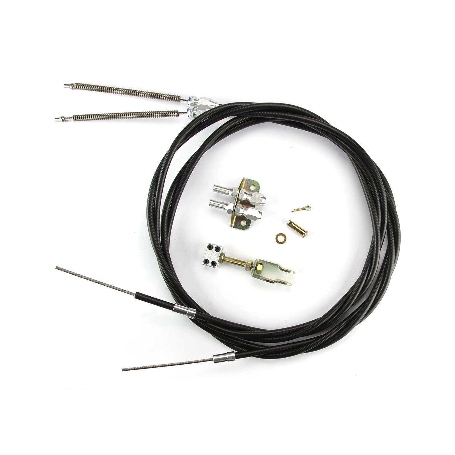 Lokar EC-80FU Lokar Floor Mount Emergency Brake Cables - Zander Auto Parts