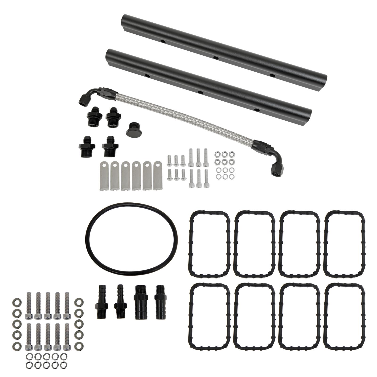 Summit Racing SUM-226131B-G2 Summit Racing™ Max EFI LS Intake Manifolds - Zander Auto Parts