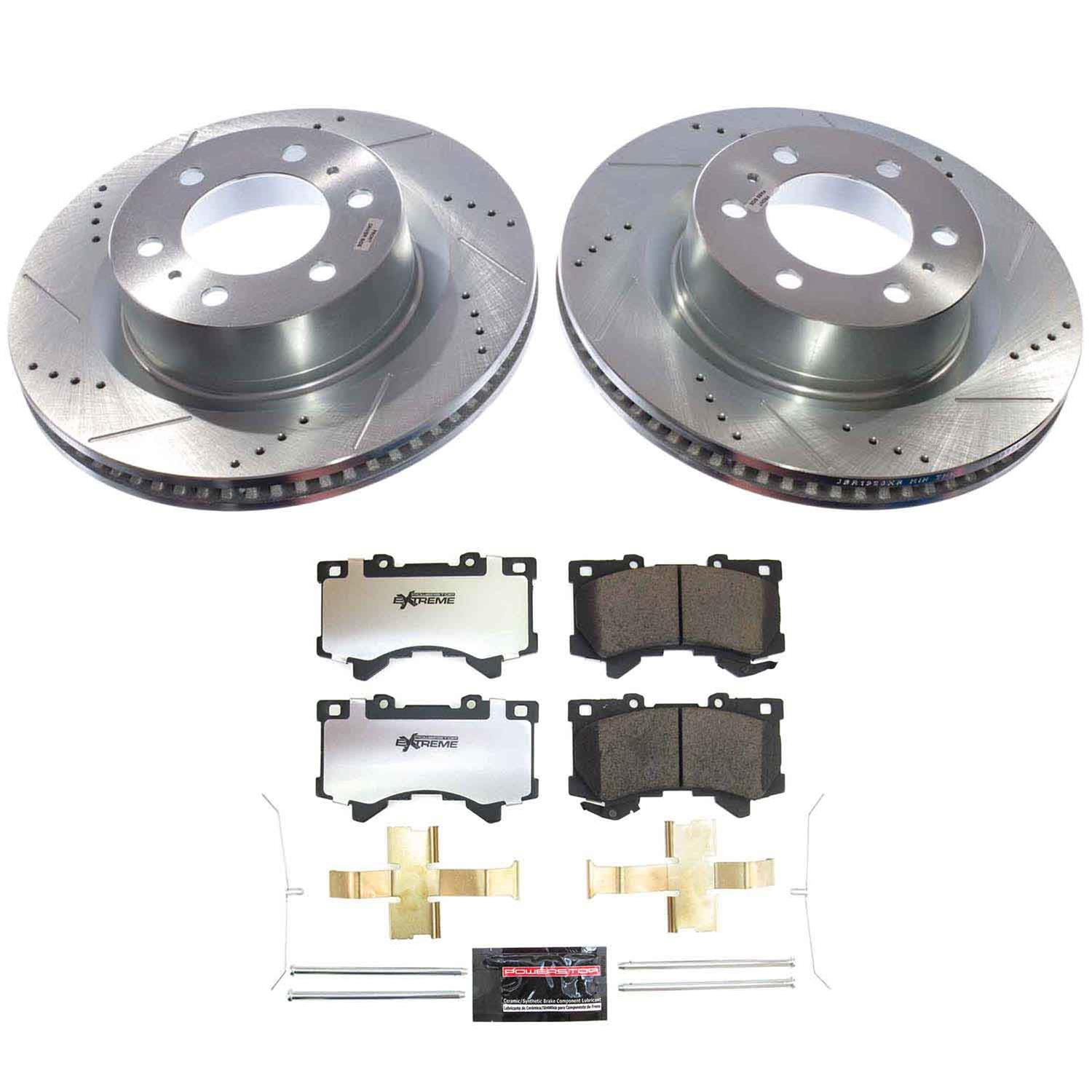 PowerStop K8932-36 PowerStop Z36 Truck and Tow Brake Upgrade Kits - Zander Auto Parts