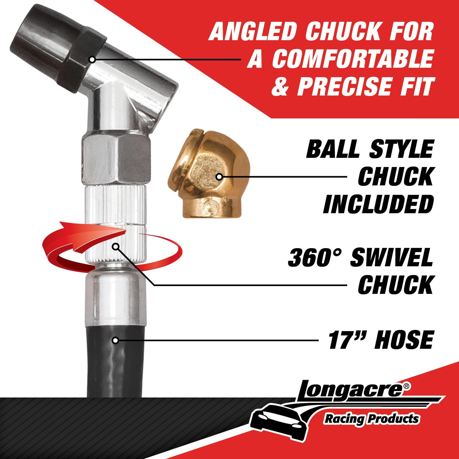 Longacre Racing Products 52-53000 Longacre Digital Tire Pressure Gauges - Zander Auto Parts