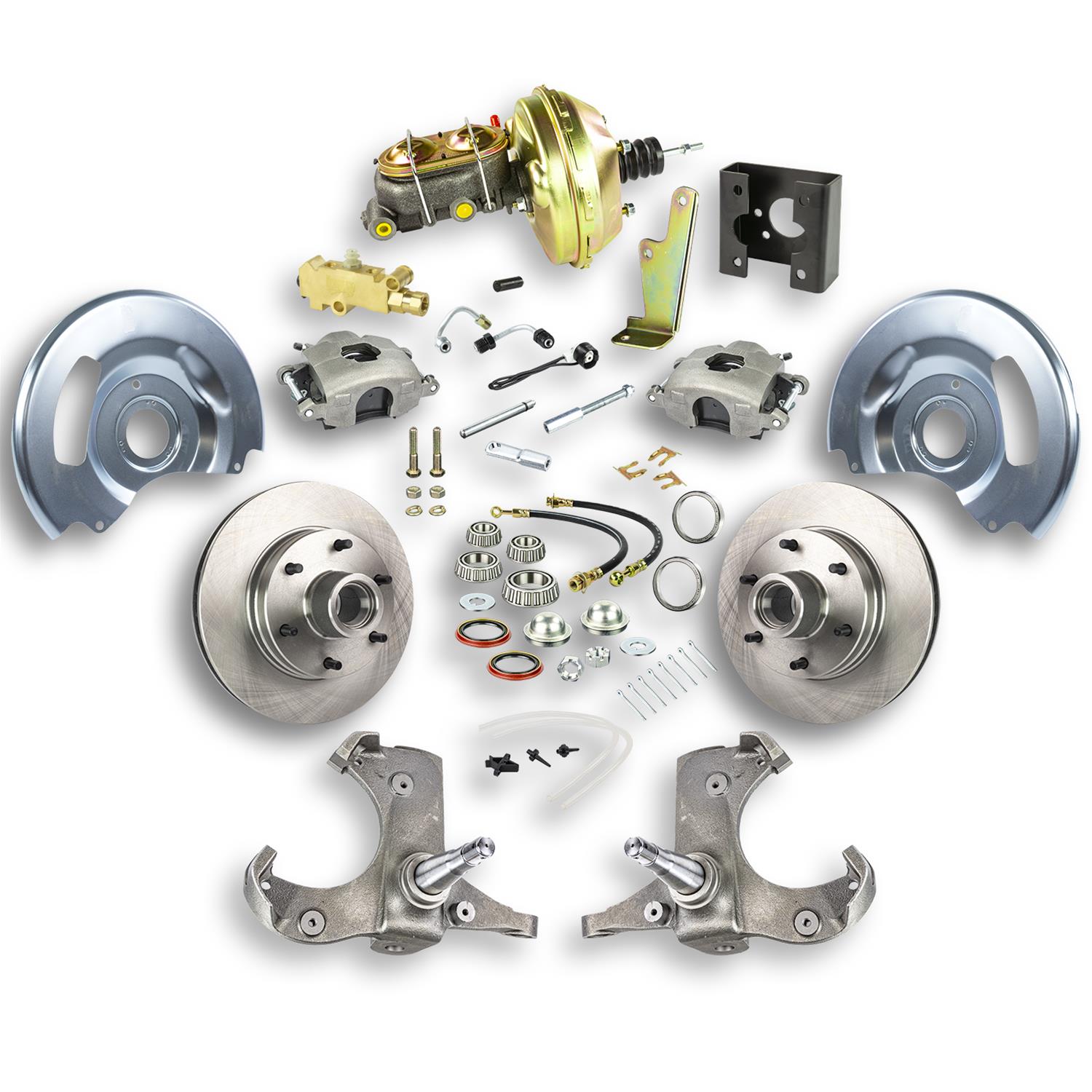 The Right Stuff TDC6326 The Right Stuff Street Series Disc Brake Conversion Kits - Zander Auto Parts