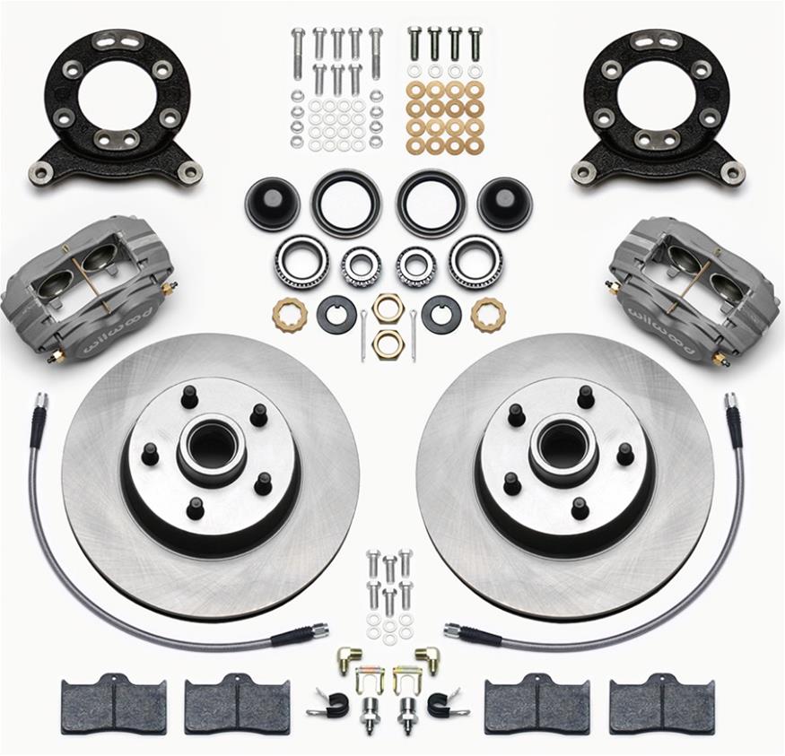 Wilwood Disc Brakes 140-13476 Wilwood Classic Series Dynalite Front Brake Kits - Zander Auto Parts