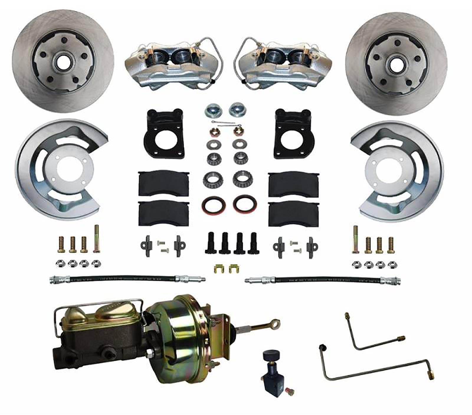 Scott Drake DBC-A120-P-R Scott Drake Disc Brake Conversion Kits - Zander Auto Parts