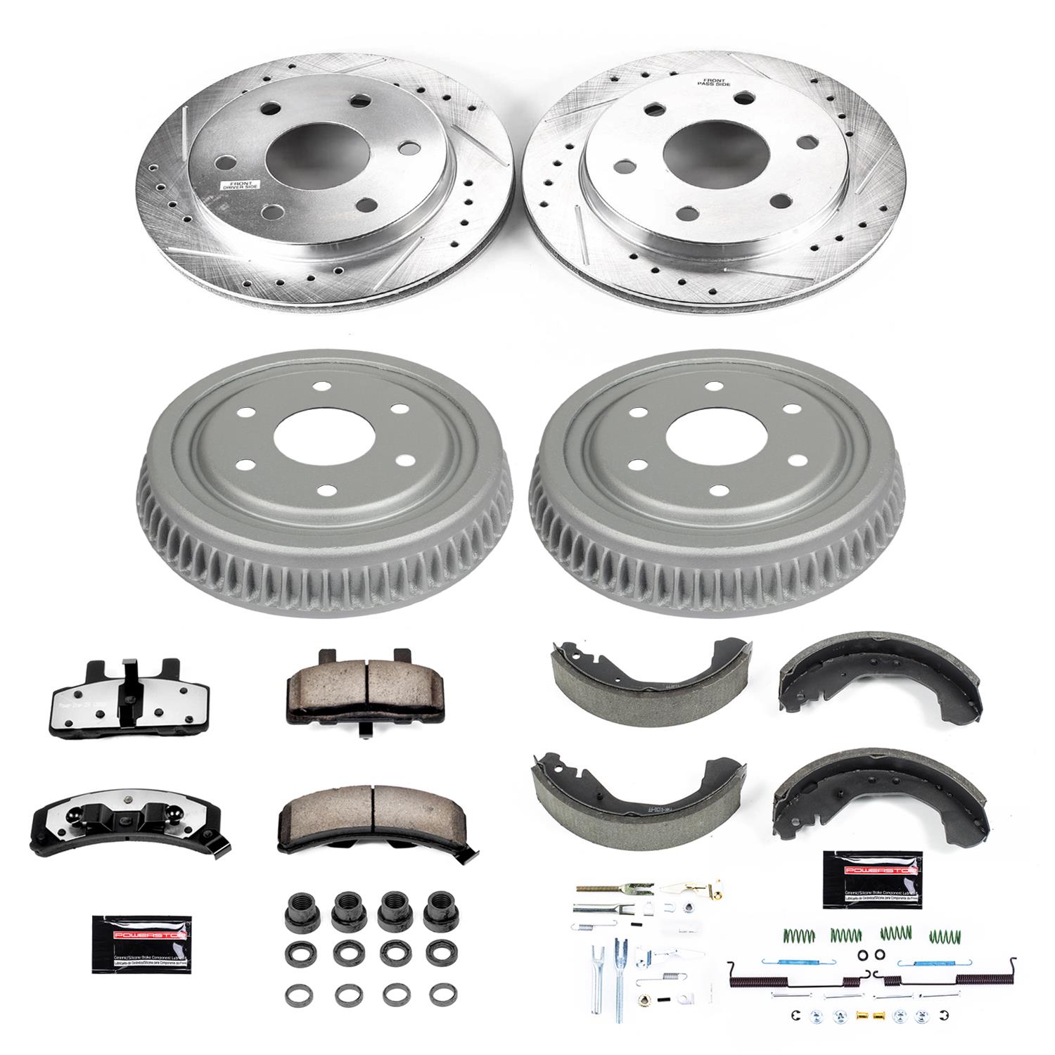 PowerStop K15136DK-36 PowerStop Z36 Truck and Tow Brake Upgrade Kits - Zander Auto Parts
