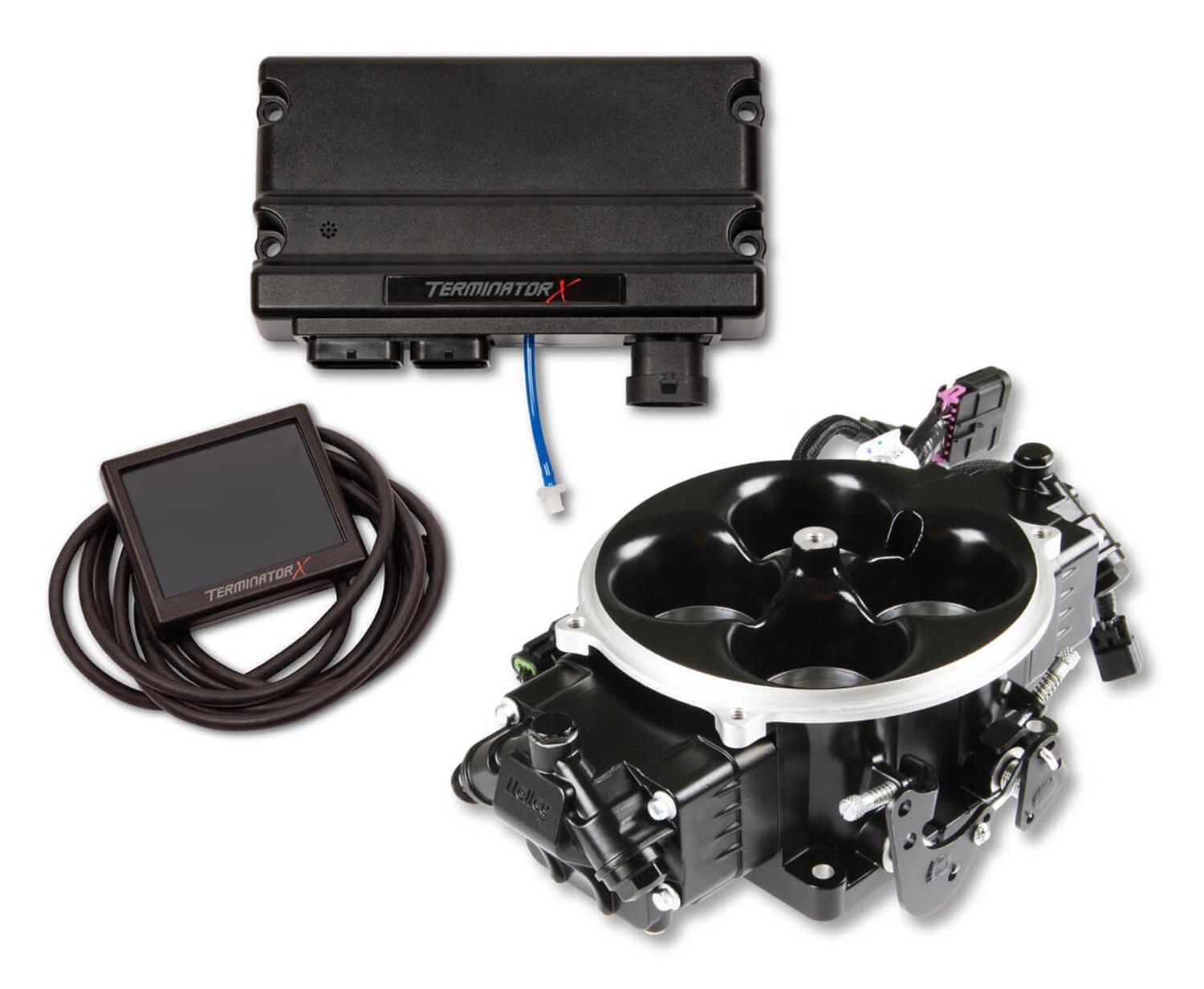 Holley 550-1071 Holley Terminator X Stealth 4500 EFI Fuel Injection Systems - Zander Auto Parts