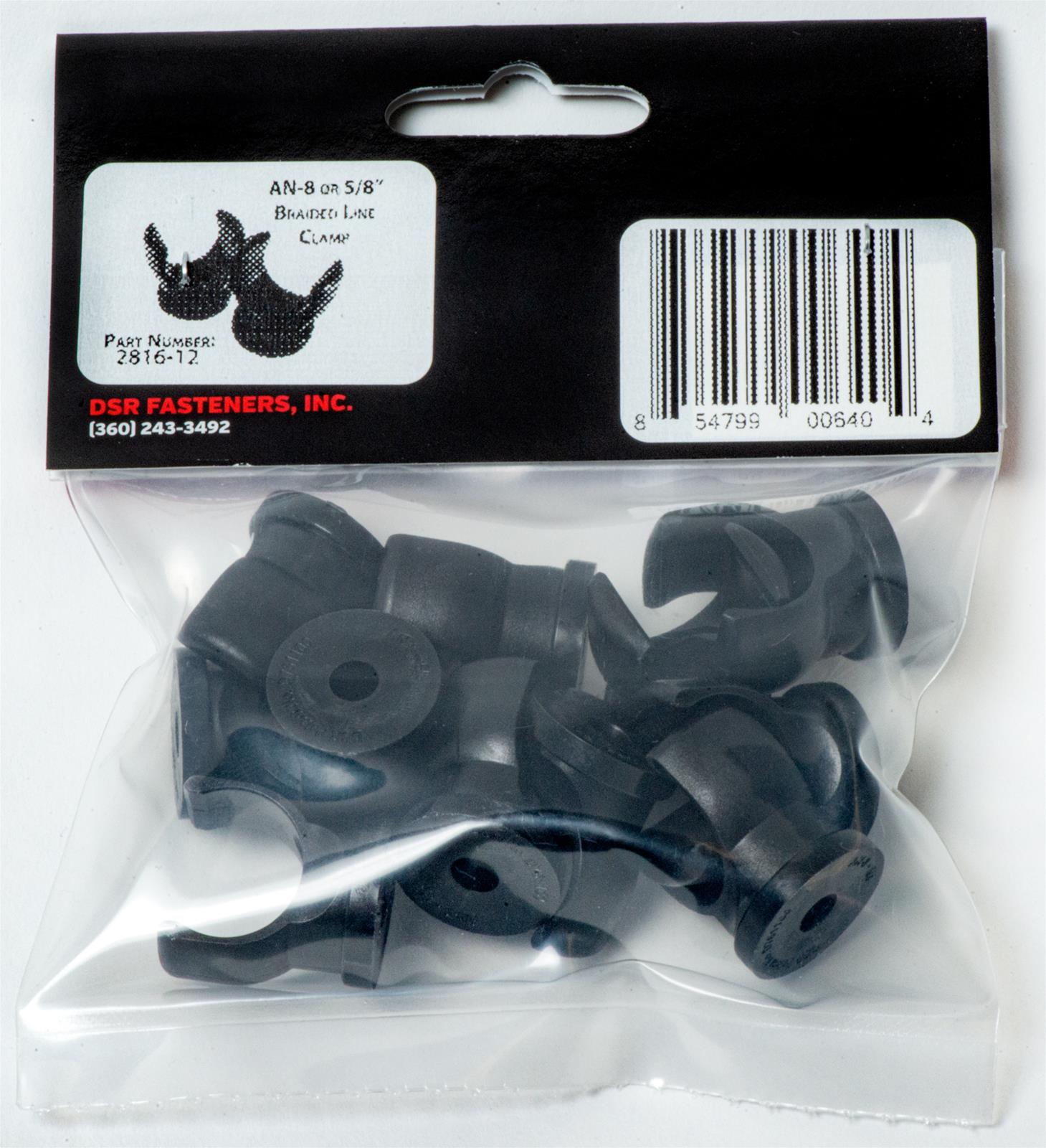 NotcHead 2816-12 NotcHead Braided Line Clamps - Zander Auto Parts