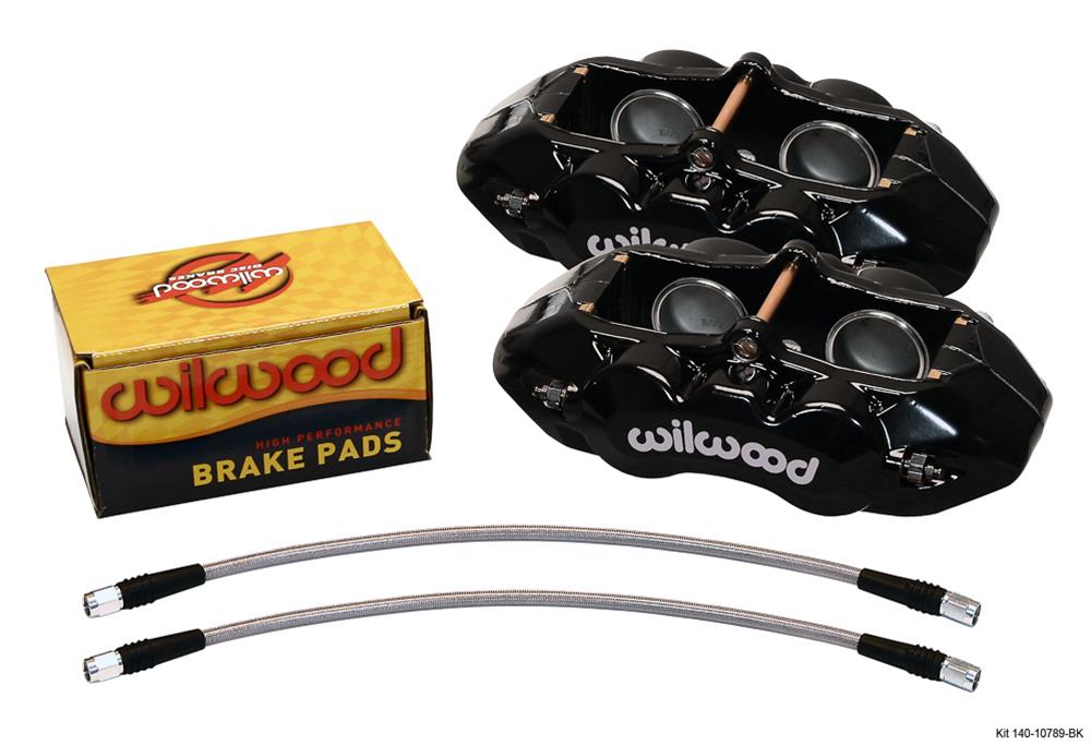 Wilwood Disc Brakes 140-10789-BK Wilwood D8-4 Brake Calipers - Zander Auto Parts