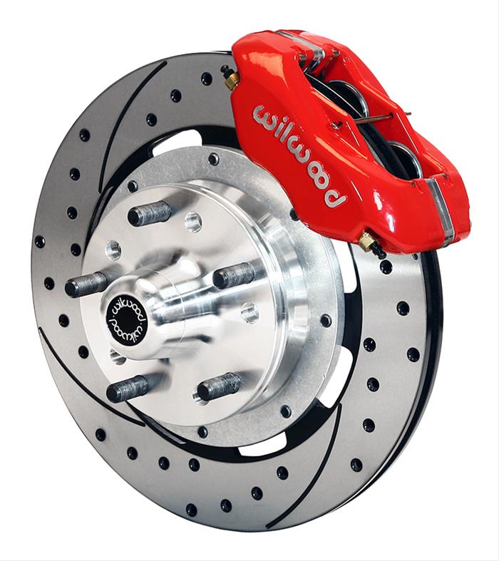 Wilwood Disc Brakes 140-9918-DR Wilwood Forged Dynalite Big Brake Front Brake Kits - Zander Auto Parts