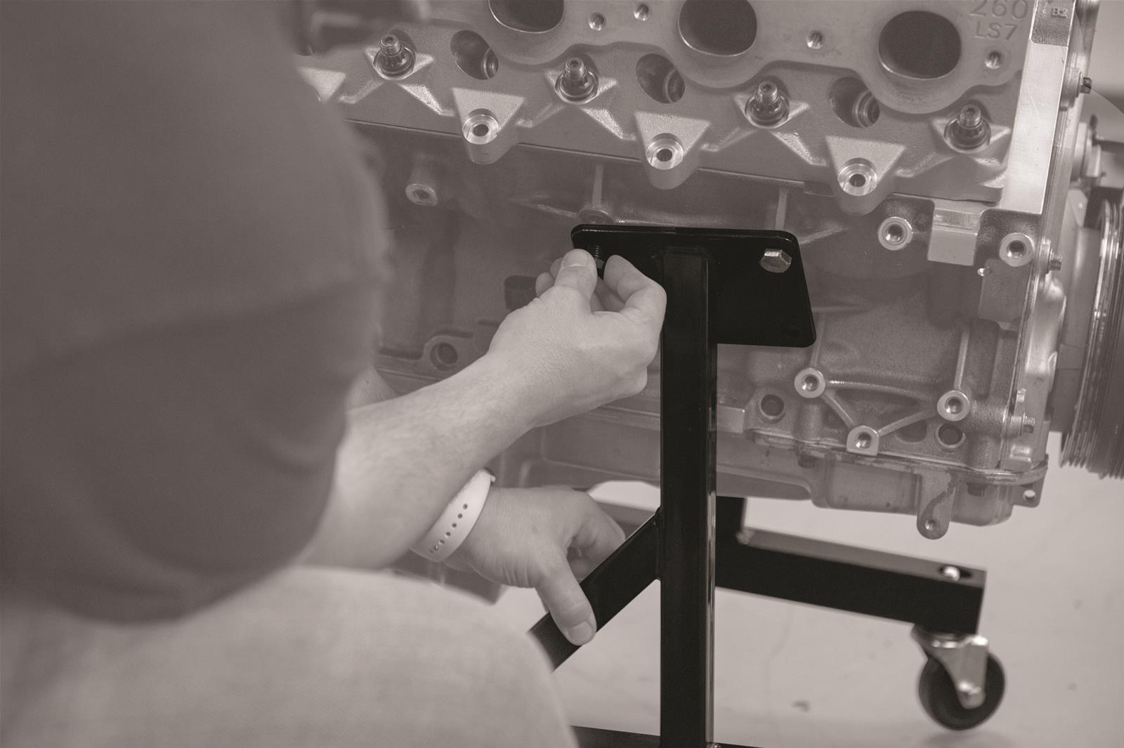 Summit Racing SUM-918032 Summit Racing™ 2-Piece Engine Dollies - Zander Auto Parts