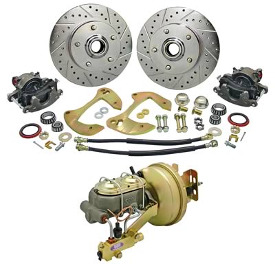 Classic Performance 6366CBK-5 Classic Performance Front Disc Brake Kits - Zander Auto Parts