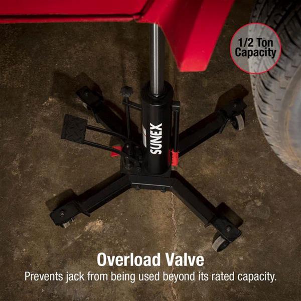 Sunex 7793B Sunex Tools Telescopic Transmission Jacks - Zander Auto Parts