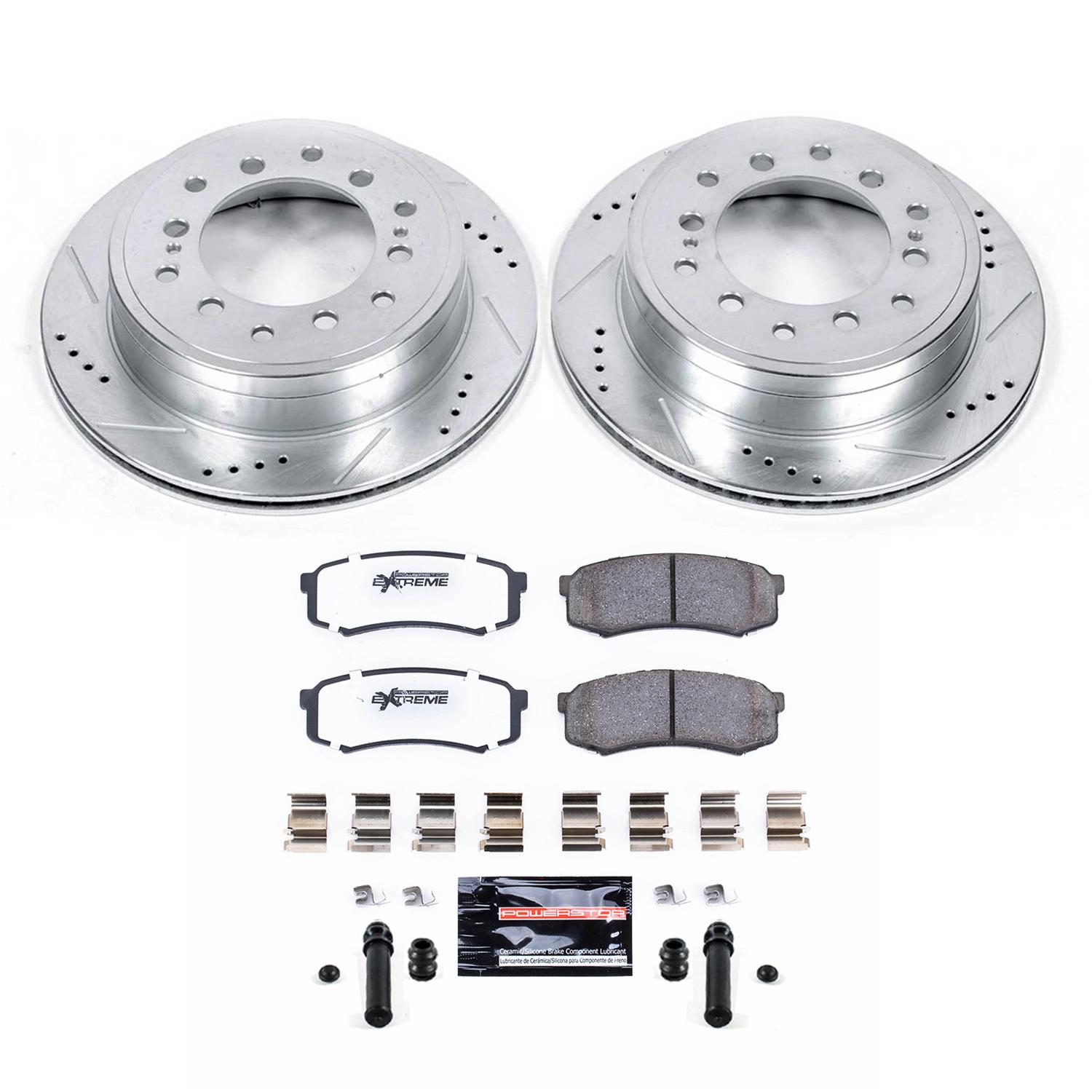 PowerStop K5875-36 PowerStop Z36 Truck and Tow Brake Upgrade Kits - Zander Auto Parts