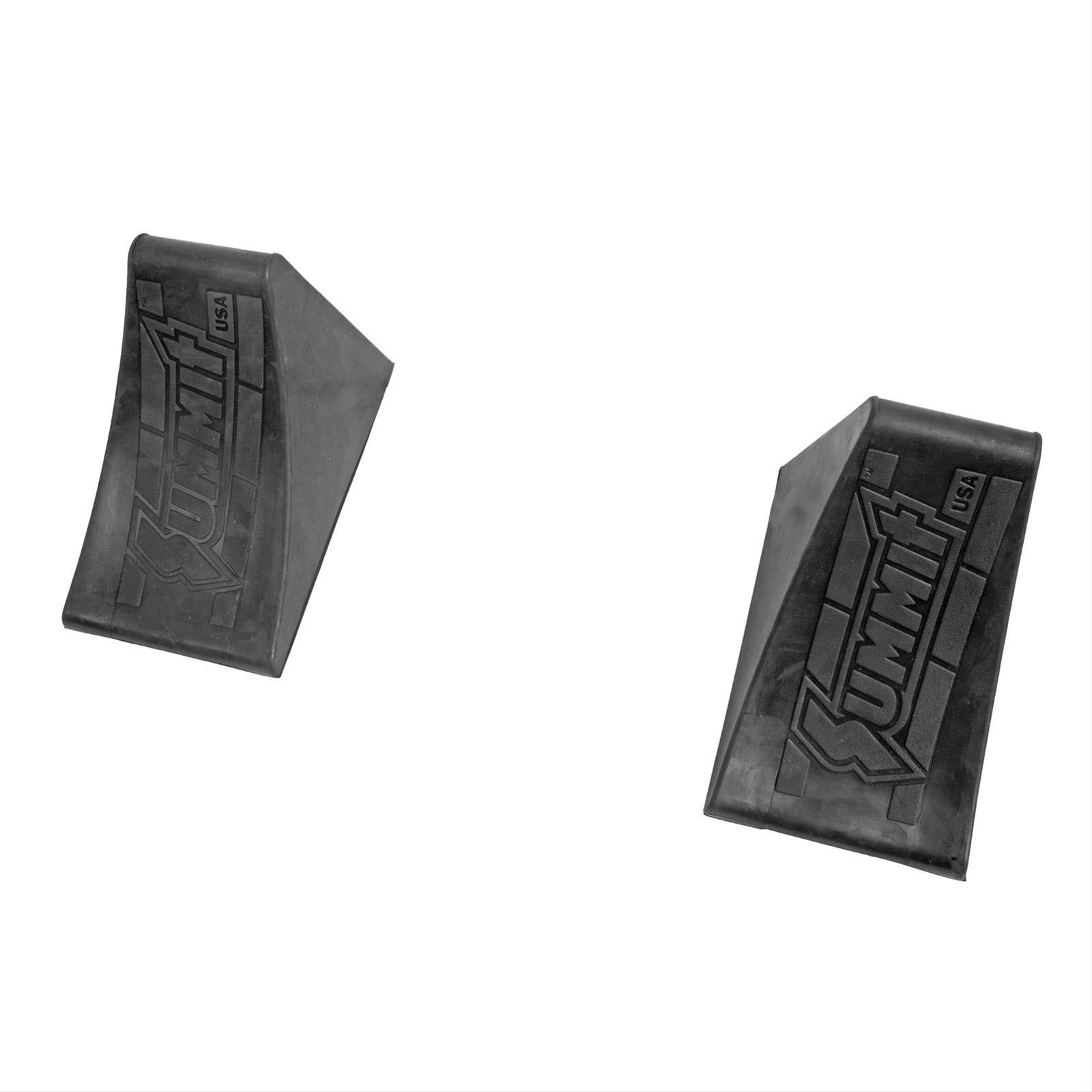 Summit Racing SUM-917100 Summit Racing™ Wheel Chocks - Zander Auto Parts