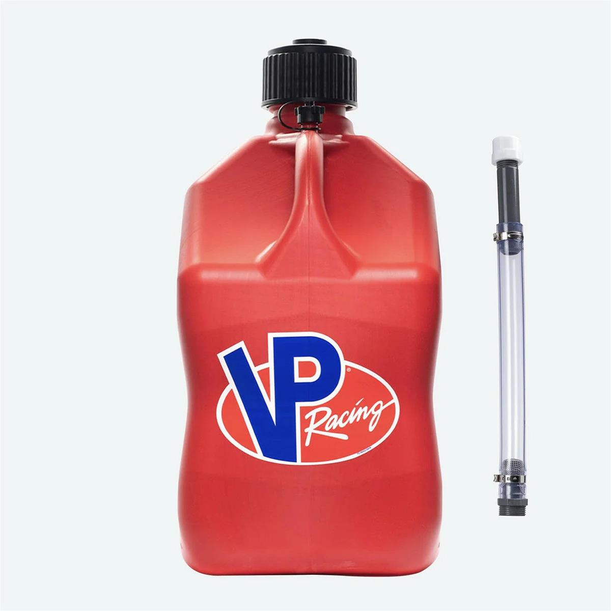 Plastic Product Formers 3516-CA VP Racing 5.5 Gallon Motorsports Container Utility Jugs with Deluxe Hose - Zander Auto Parts