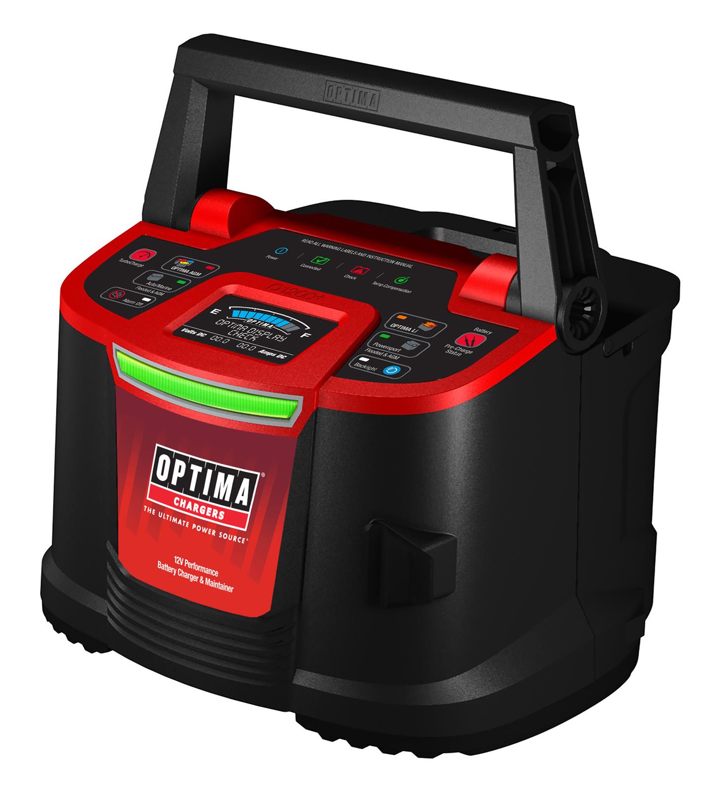 Optima Batteries 150-41212 Optima Digital 1200+ 12V Battery Chargers and Maintainers - Zander Auto Parts
