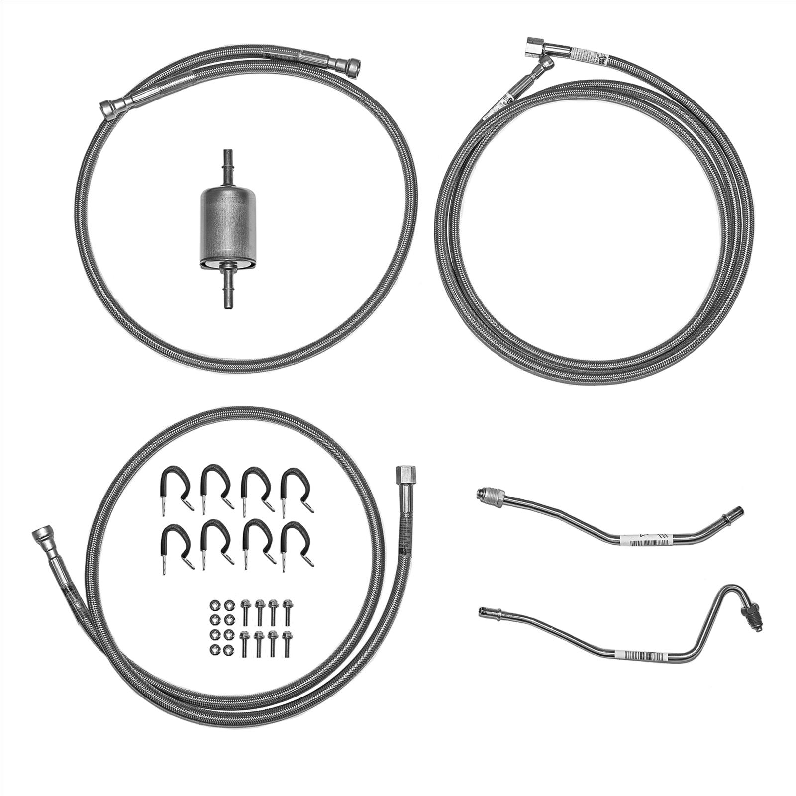 Fine Lines QFF0014SS Fine Lines QuickFix Fuel Line Kits - Zander Auto Parts