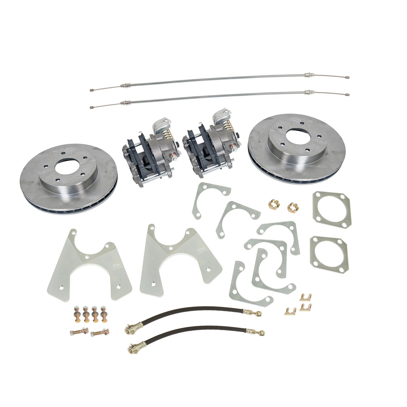 Summit Racing SUM-BK1622 Summit Racing™ Rear Drum-to-Disc Brake Conversion Kits - Zander Auto Parts