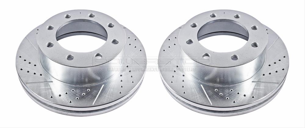 PowerStop AR-85107XPR PowerStop Evolution Drilled and Slotted Rotors - Zander Auto Parts