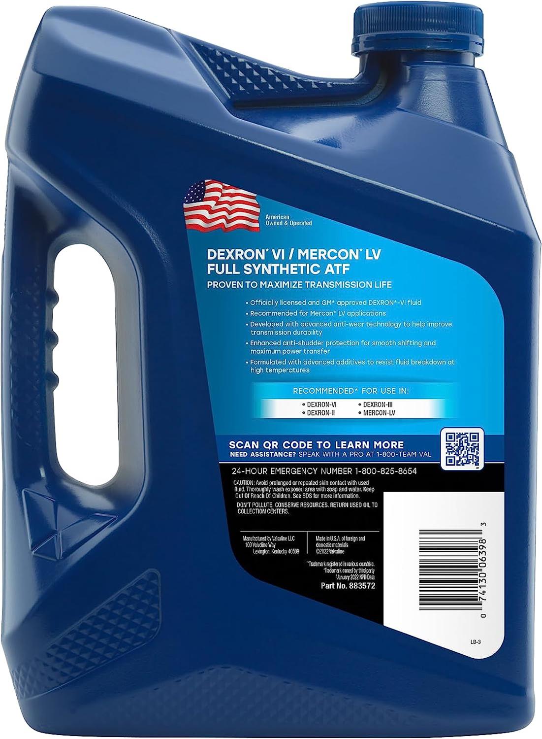 Valvoline 883572 Valvoline DEXRON VI/MERCON LV ATF Transmission Fluid - Zander Auto Parts