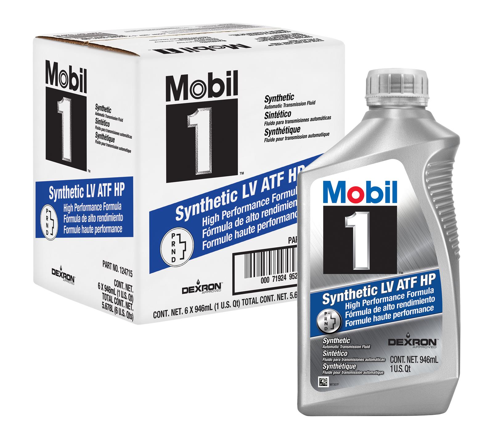 Mobil 124715 Mobil 1 Synthetic LV ATF HP - Zander Auto Parts