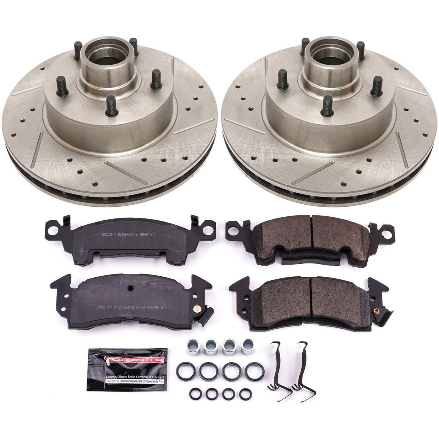PowerStop K2908 PowerStop Z23 Evolution Sport Brake Upgrade Kits - Zander Auto Parts