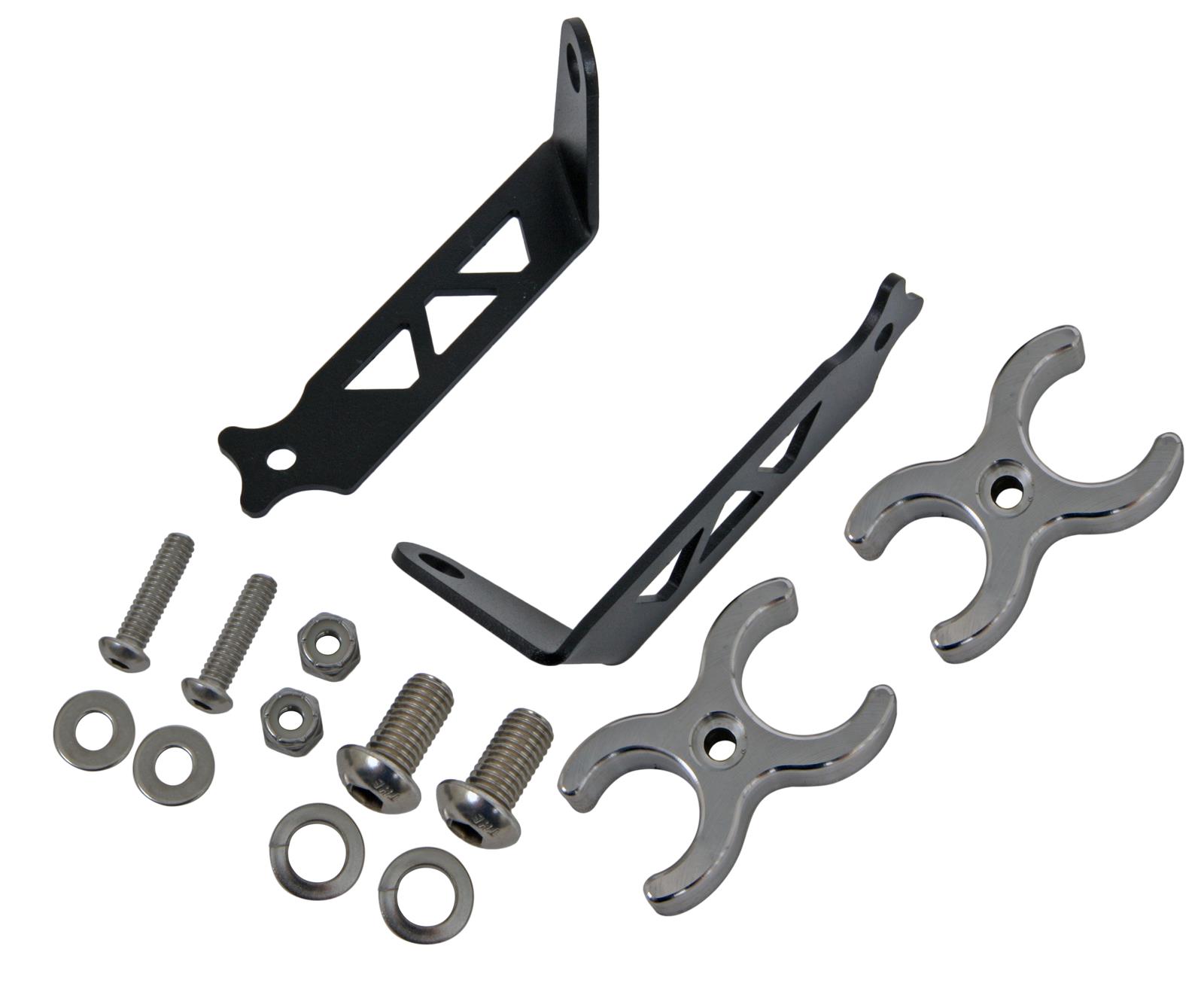 Summit Racing SUM-390151 Summit Racing™ Pro LS Heater Hose Brackets - Zander Auto Parts