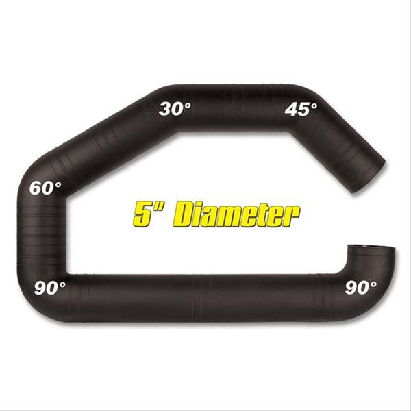 Airaid 100-500 Airaid U-Build-It Intake Tubes - Zander Auto Parts