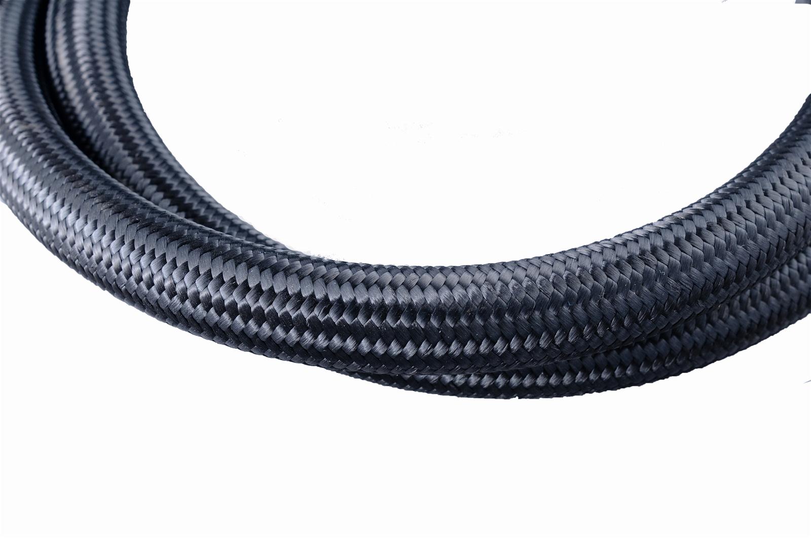Fragola Performance Systems 841012 Fragola Performance Systems Premium Black Nylon Race Hose - Zander Auto Parts