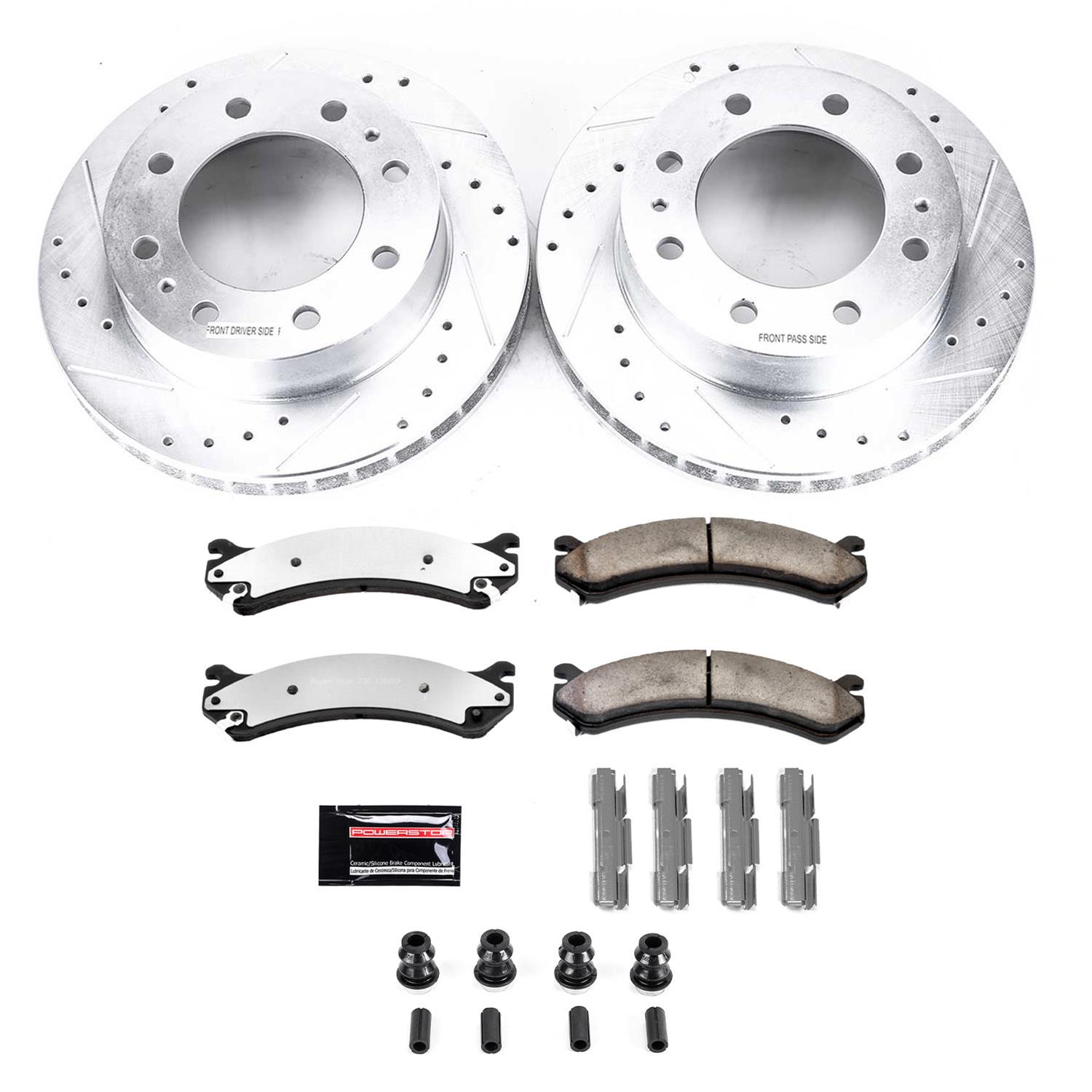PowerStop K2020-36 PowerStop Z36 Truck and Tow Brake Upgrade Kits - Zander Auto Parts