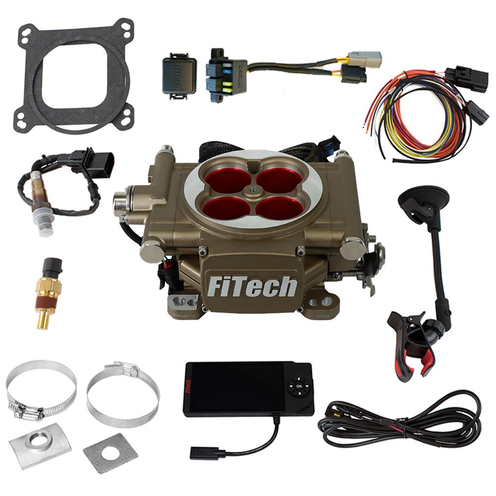 FiTech Fuel Injection 30003 FiTech Go Street EFI 400 HP Self-Tuning Fuel Injection Systems - Zander Auto Parts