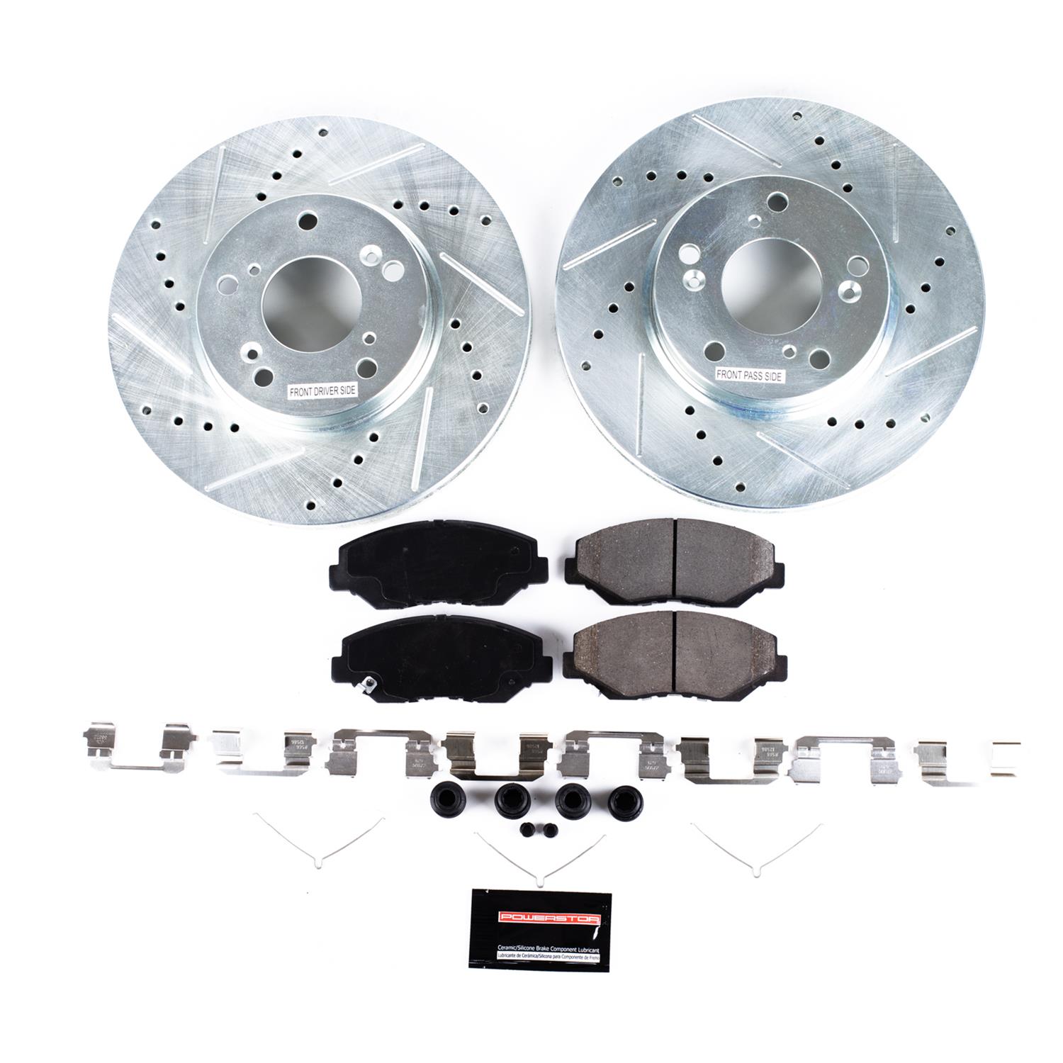 PowerStop K1043 PowerStop Z23 Evolution Sport Brake Upgrade Kits - Zander Auto Parts