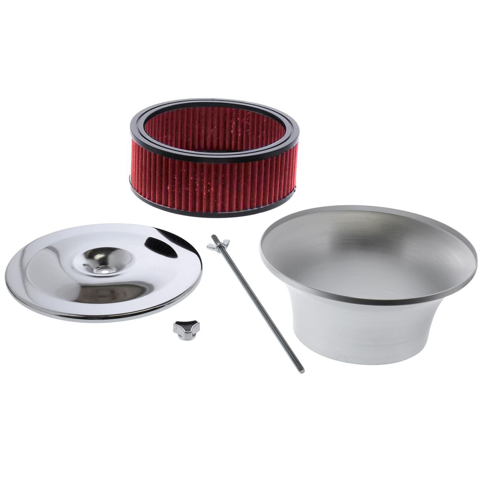 Summit Racing SUM-G3006 Summit Racing™ Velocity Stack Air Cleaners - Zander Auto Parts