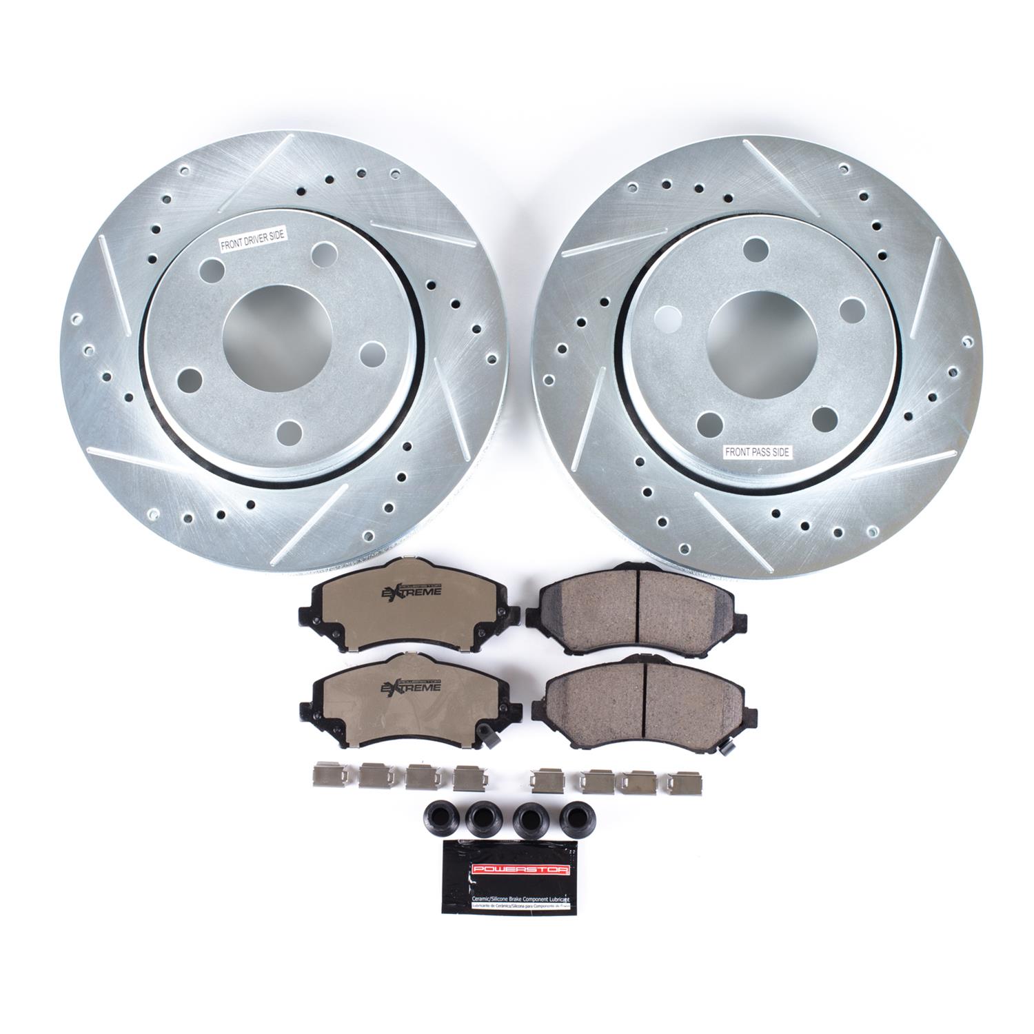 PowerStop K3097-36 PowerStop Z36 Truck and Tow Brake Upgrade Kits - Zander Auto Parts