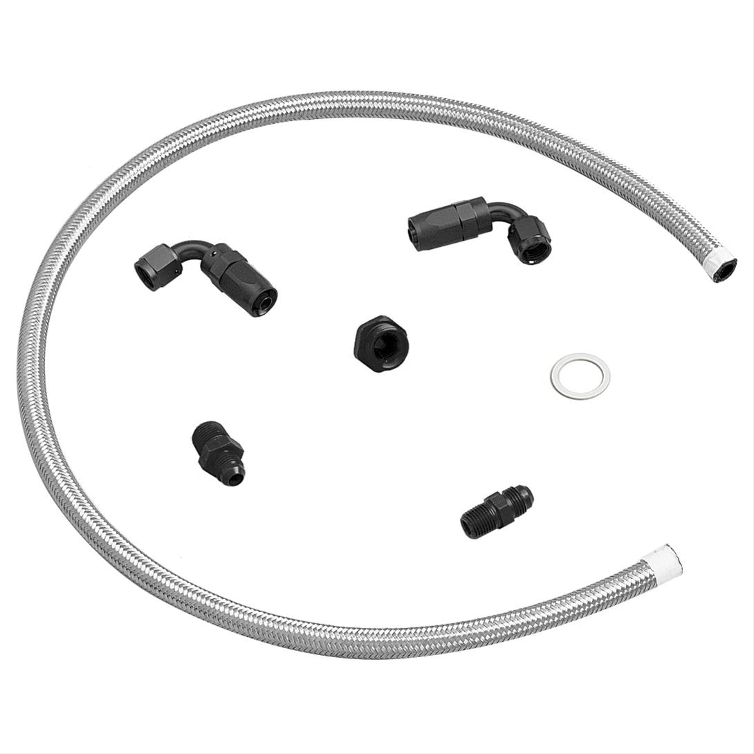 Summit Racing SUM-G3150B Summit Racing™ Aftermarket Pump to Carburetor Fuel Line Kits - Zander Auto Parts