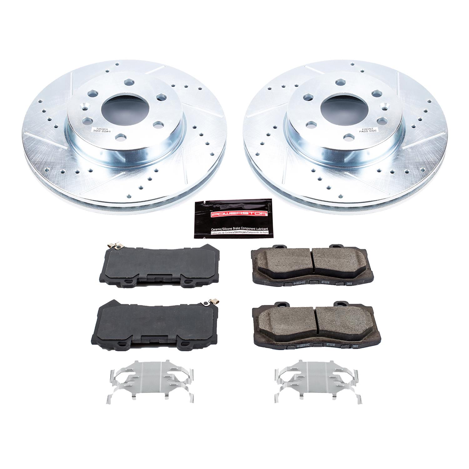 PowerStop K7126 PowerStop Z23 Evolution Sport Brake Upgrade Kits - Zander Auto Parts