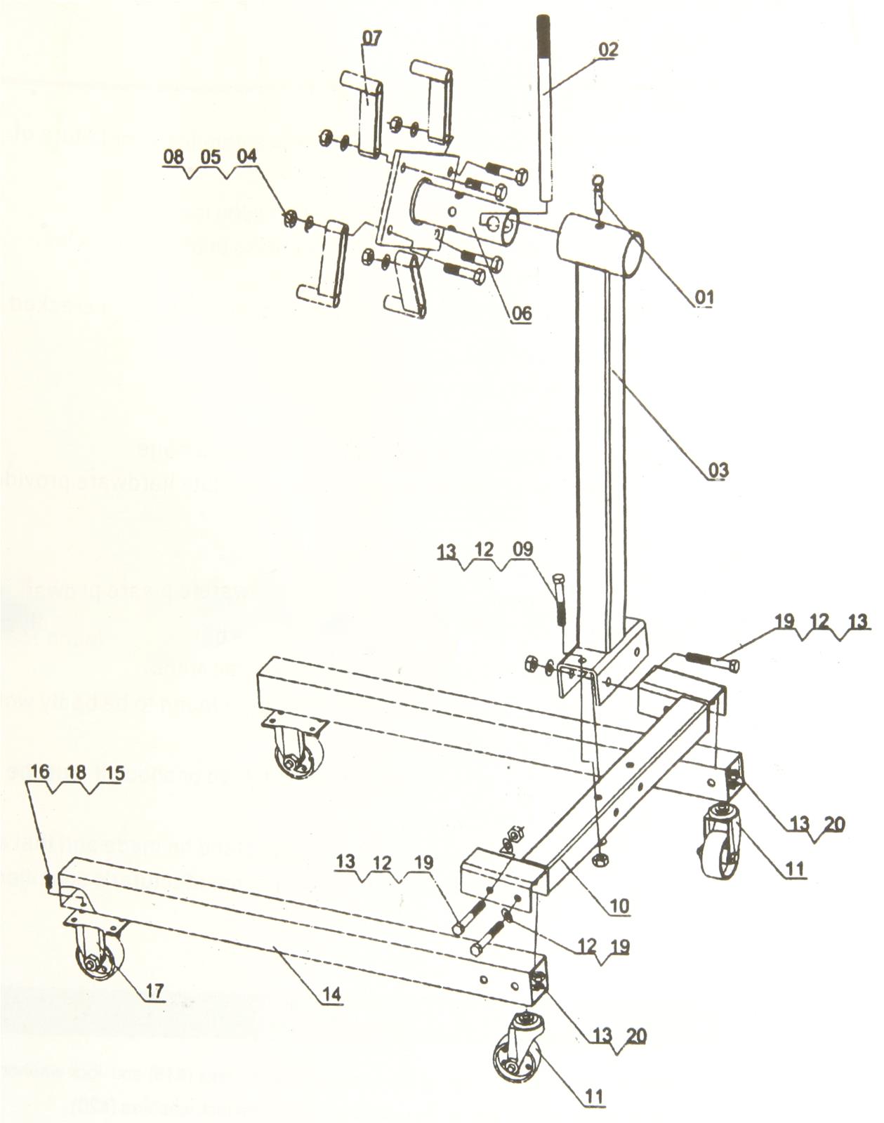 Summit Racing SUM-918014 Summit Racing™ Engine Stands - Zander Auto Parts