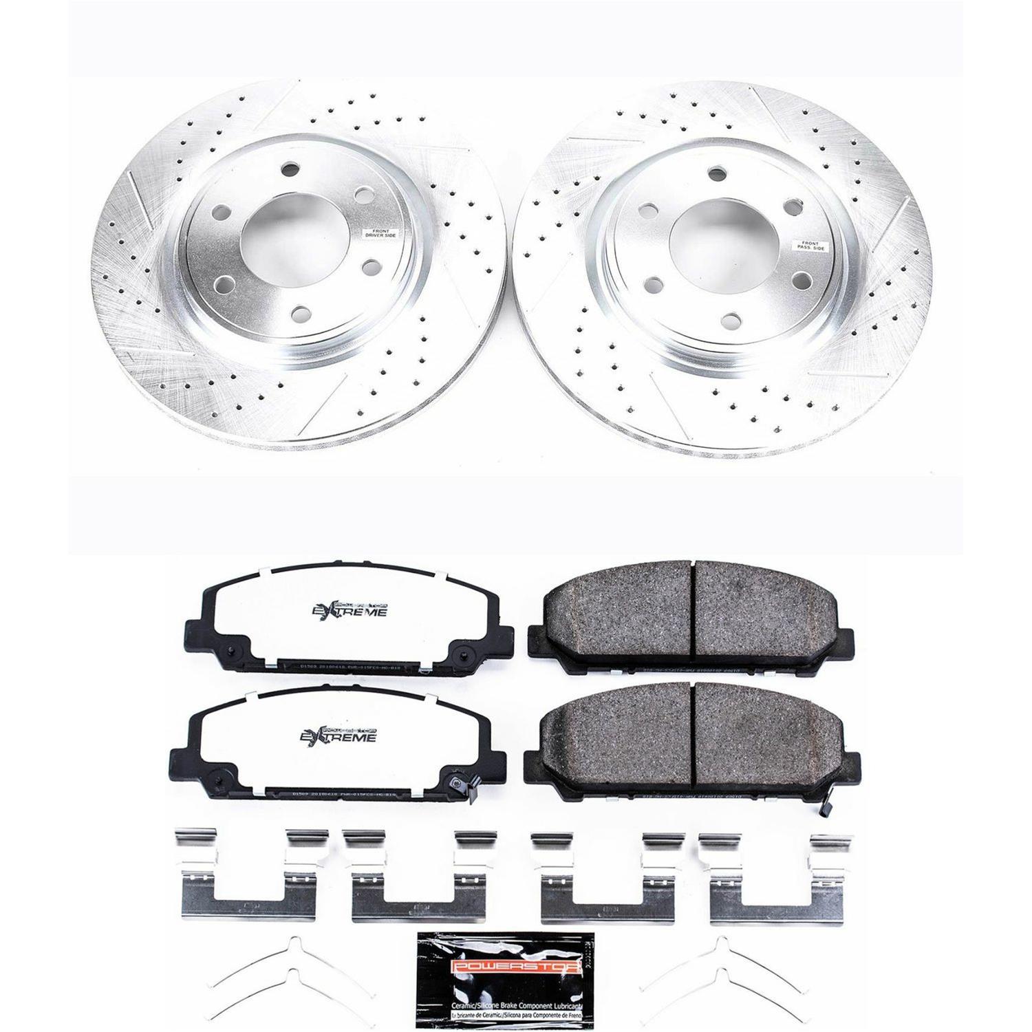 PowerStop K7866-36 PowerStop Z36 Truck and Tow Brake Upgrade Kits - Zander Auto Parts