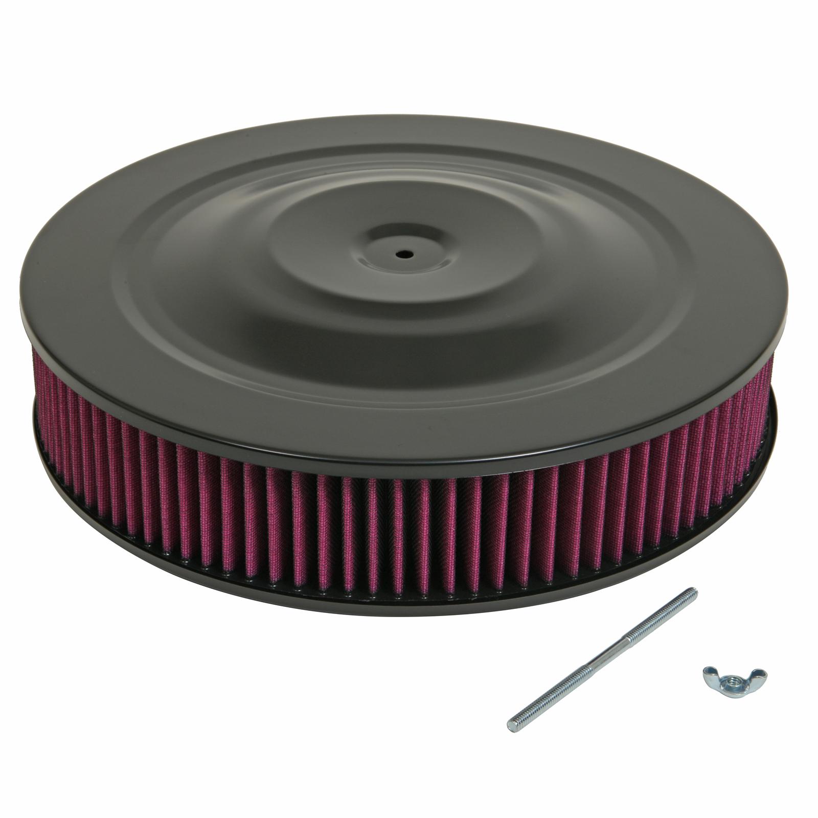 Summit Racing SUM-239434B Summit Racing™ Air Cleaners with Reusable Filters - Zander Auto Parts