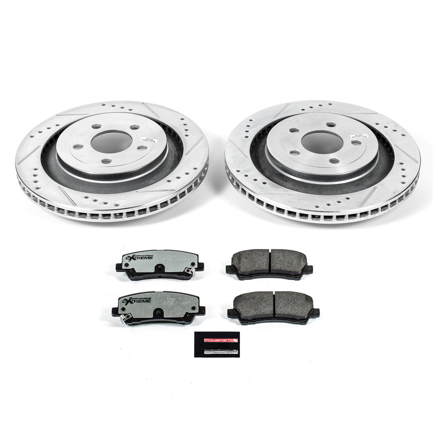 PowerStop K6812-26 PowerStop Z26 Street Warrior Brake Upgrade Kits - Zander Auto Parts