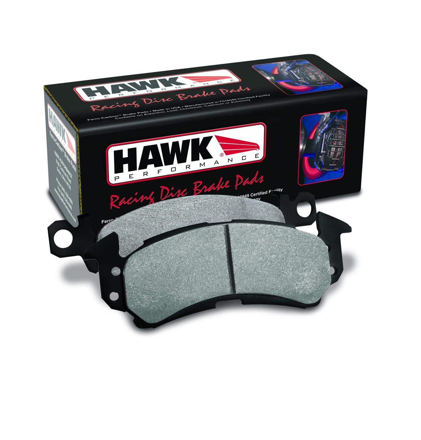 Hawk Performance HB159E.492 Hawk Performance Blue 9012 Racing Brake Pads - Zander Auto Parts