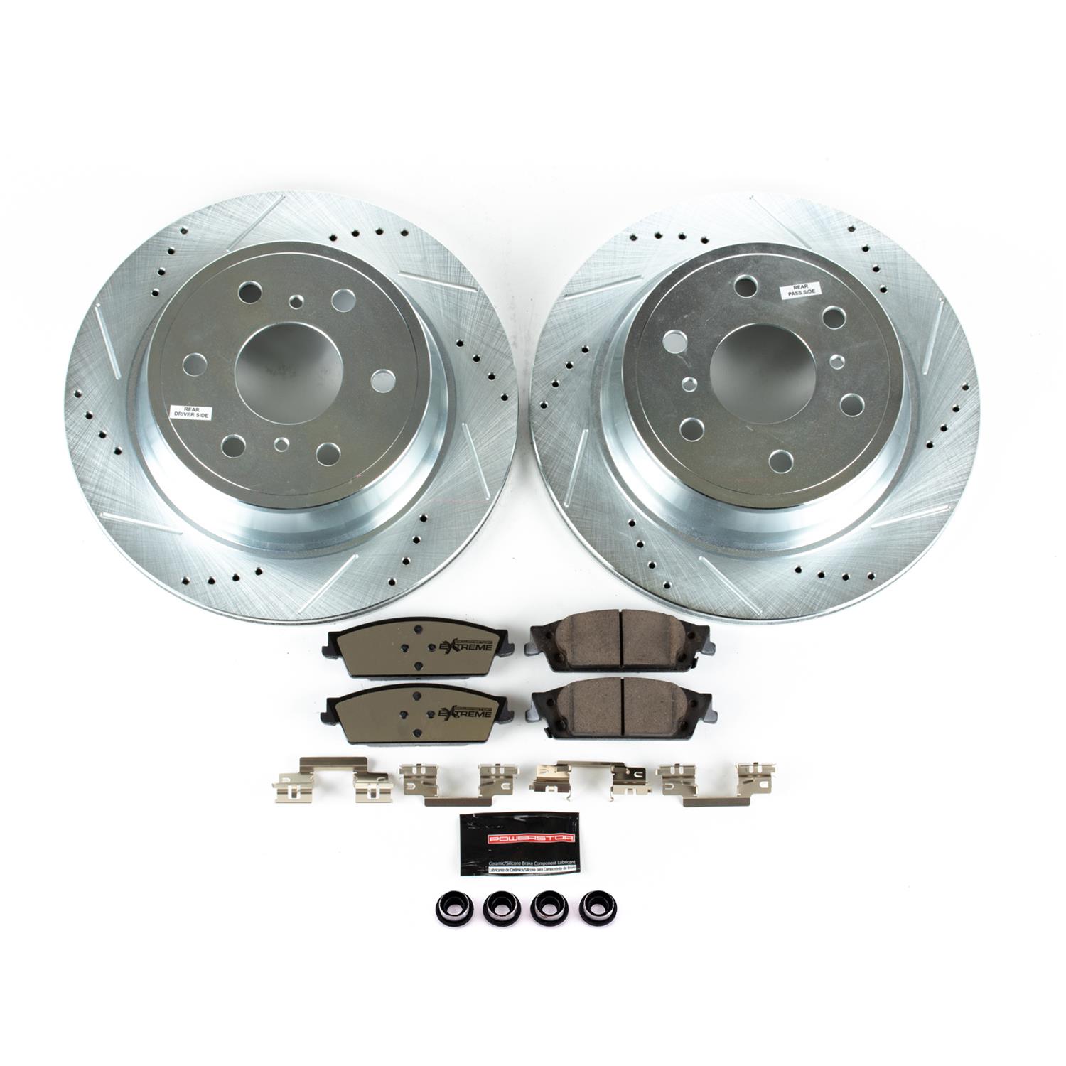 PowerStop K6562-36 PowerStop Z36 Truck and Tow Brake Upgrade Kits - Zander Auto Parts
