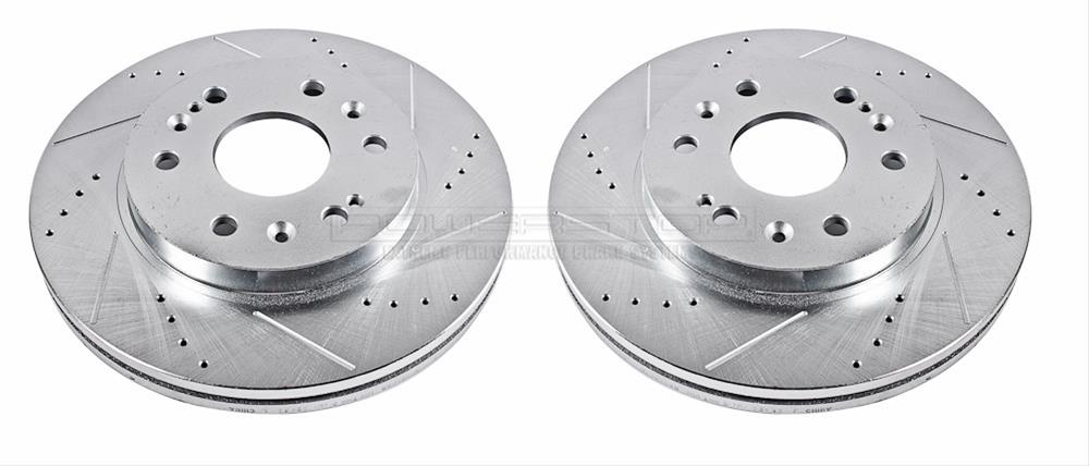 PowerStop AR-8654XPR PowerStop Evolution Drilled and Slotted Rotors - Zander Auto Parts