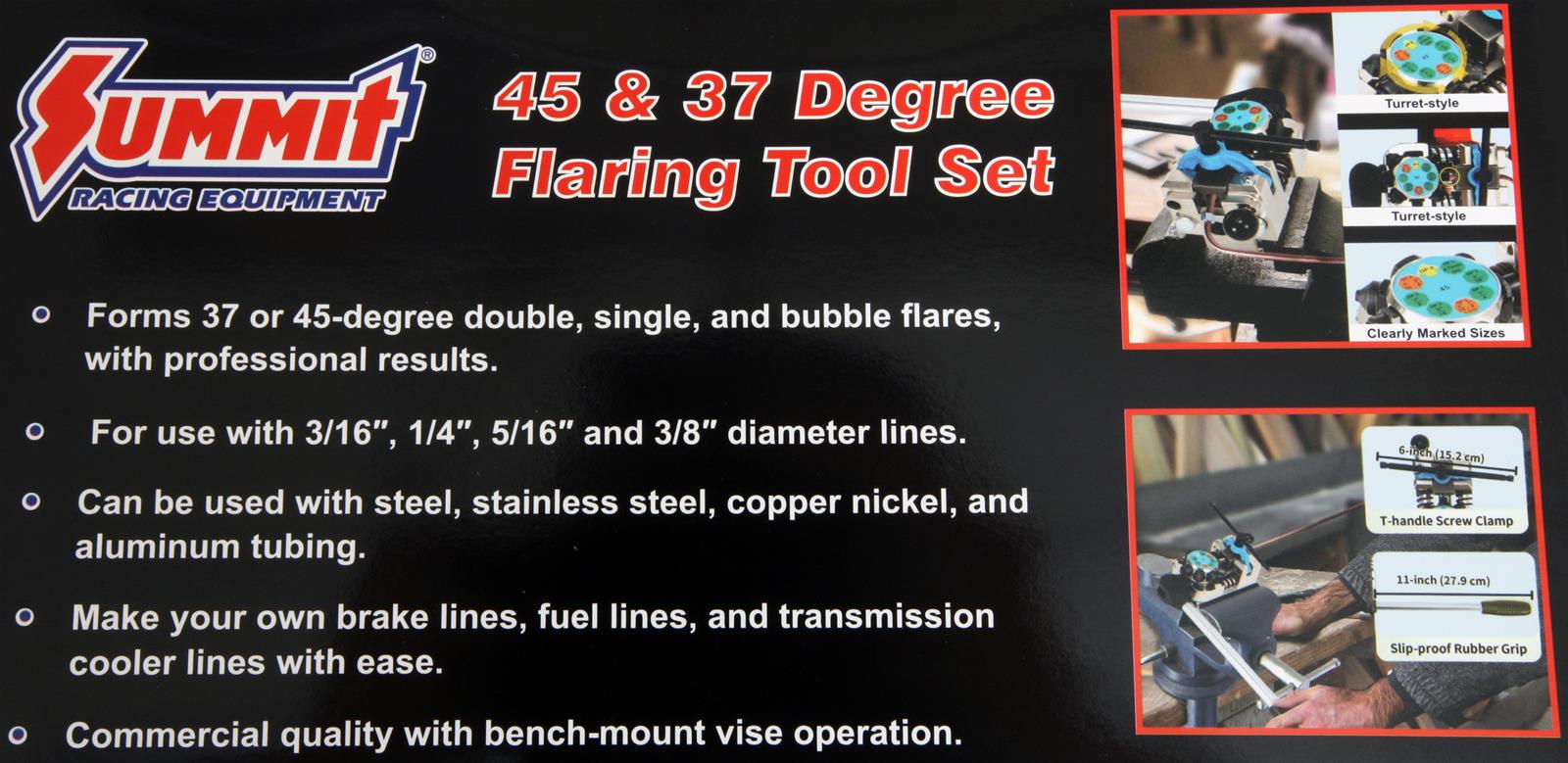 Summit Racing SUM-900307 Summit Racing™ Professional Flaring Tools - Zander Auto Parts