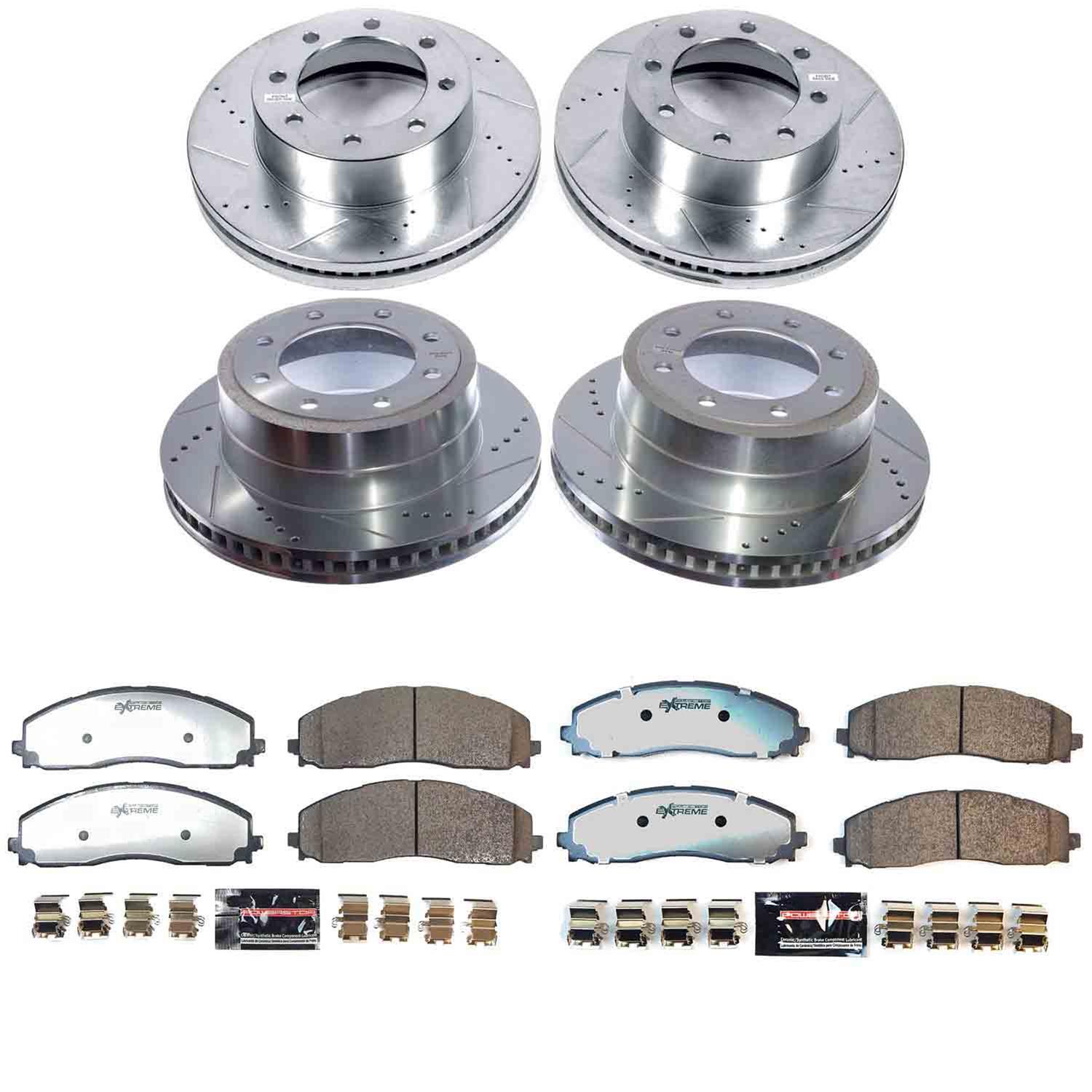 PowerStop K9224-36 PowerStop Z36 Truck and Tow Brake Upgrade Kits - Zander Auto Parts